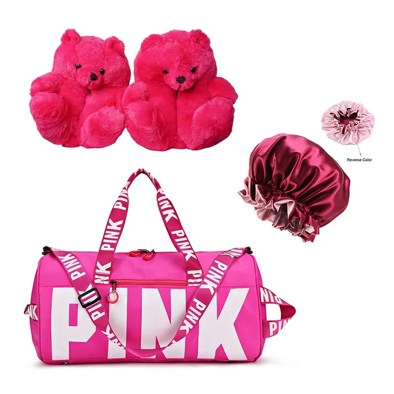 Ins Fashion Designer Handbags Pink Duffle Bags Women Handbags Ladies Shoulder Luxury Purse and Shoe Sets Handbags for Women 2023