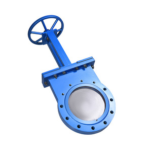 Vanne à opercule à siège souple de 80 mm et 150 mm, à engrenage conique, pour applications marines, avec corps en fonte et raccord à bride - Product Image 3