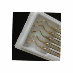 Cuchara escaladora Dental de Punta larga de buena calidad, instrumentos de excavadora de Limpieza de dientes, herramienta de cuchara - Product Image 2