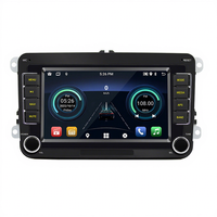 Autoradio Android 8 pouces pour les modèles Volkswagen Lecteur DVD commun Voiture GPS Navigation Carplay Unité