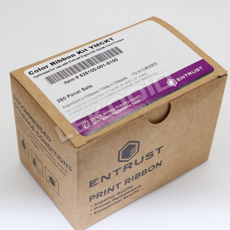 Entrust Sigma DS Series Card Printer Color Ribbon Kit YMCKT