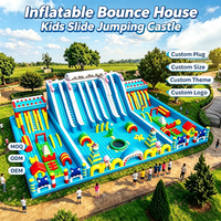 Château gonflable avec toboggan, aire de jeux gonflable, PVC de qualité commerciale, location pour fêtes