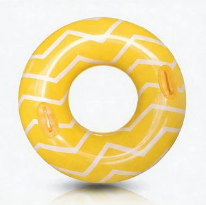 Anillo de Natación Inflable de PVC de 130 cm, Suministro de Fábrica, <span class=keywords><strong>Flotador</strong></span> para Adultos con Respaldo y Asa - Product Image 2