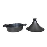 Nouvel ensemble de casseroles en aluminium moulé sous pression, écologiques, style tajine marocain, antiadhésives, avec couvercle, pour cuisinières à induction et à gaz