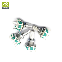 Potentiomètre numérique avec interrupteur, codeur rotatif, codeur d'arbre avec filetage EC11, codeur rotatif à 360 degrés