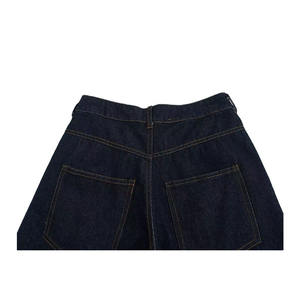 Denimblaue, atmungsaktive Jeans mit mittlerer Taille, gerader Schnitt, Vintage-Stil, lässige Mode, volle Länge, Reißverschluss für Damen, Frühling, Sommer, Herbst - Product Image 4