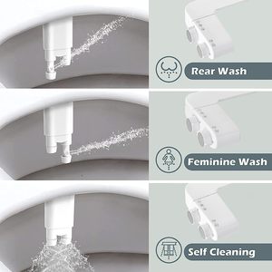 Pulverizador de bidé de viaje portátil Samodra, venta al por mayor, nuevo diseño, bidé de baño <span class=keywords><strong>para</strong></span> uso en baño, agua fría, lavado vaginal - Product Image 3