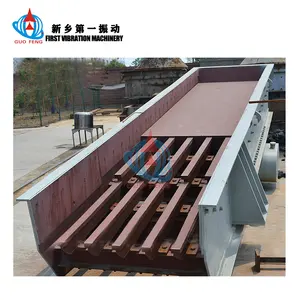 De alta calidad de China Mini electromagnética Durable Grizzly serie GZT Bar alimentador vibratorio para piedra línea de trituración de la planta