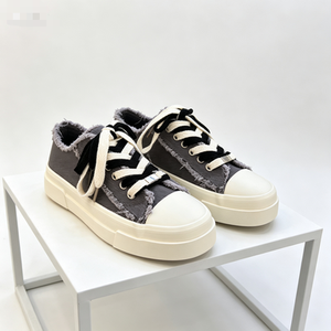 Chaussures décontractées tendance en toile pour hommes <span class=keywords><strong>All</strong></span> Stars, respirantes, à lacets, avec doublure en mesh et semelle extérieure en caoutchouc, pour toutes les saisons, travail et marche - Product Image 6