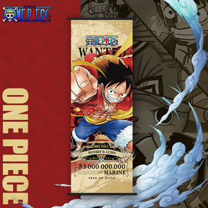 10 Style dessin animé suspendus photos 25*70cm <span class=keywords><strong>HD</strong></span> impression décoration murale Luffy Zoro Nami Chopper Anime mur défilement - Product Image 2