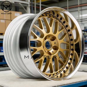 Cerchi in Lega Forgiati Personalizzati Maxtera VSXX Mesh Style per BMW VW Audi Nissan 350Z 370Z GT-R WRX STI Supra 86 <span class=keywords><strong>Civic</strong></span> <span class=keywords><strong>Type</strong></span> R Lexus - Product Image 4