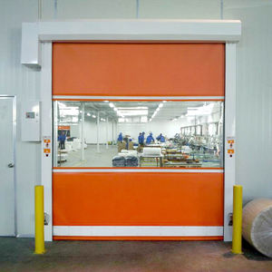 Porte à <span class=keywords><strong>volet</strong></span> <span class=keywords><strong>roulant</strong></span> rapide automatique <span class=keywords><strong>motorisée</strong></span> Porte en PVC à grande vitesse Porte roulante à grande vitesse - Product Image 2