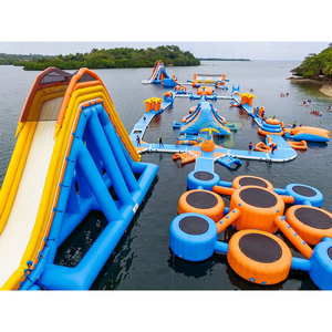 0.9mm PVC flottant parc aquatique gonflable lac jeux d'eau gonflables parc aquatique gonflable pour la mer - Product Image 3