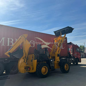 Многофункциональный новый мини-экскаватор-погрузчик 4x4 с дизельным двигателем, подшипниками и мотором, высокая эффективность - Product Image 2