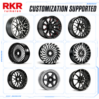 Jantes en alliage forgées CNC pour voitures particulières, sur mesure OEM/ODM, étiquette privée, 19, 20, 21 pouces, 5x108, 5x127, monobloc Touring