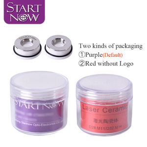 Startnow O.D.32/28mm Anello Ceramico per <span class=keywords><strong>Taglio</strong></span> <span class=keywords><strong>Laser</strong></span> a Fibra OEM Precitec Empower, Supporto Ugello M14 con Anello Ceramico di Rilevamento - Product Image 5