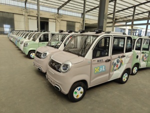 <span class=keywords><strong>Kiwo</strong></span> Petit Kit Voiture Électrique Cabine 4 Places avec Sièges Confortables et Batterie Lithium - Product Image 6