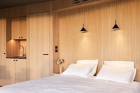 Maison dôme préfabriquée pour hôtel, usage domestique, maison ronde, chalet préfabriqué, maison modulaire entièrement meublée, mini-maison préfabriquée, maisons modulaires