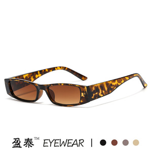 Yingtai Eyewear <b>Square</b> <b>Sunglasses</b> UV400 PC Frame Unisex Street Style - Product Image 4