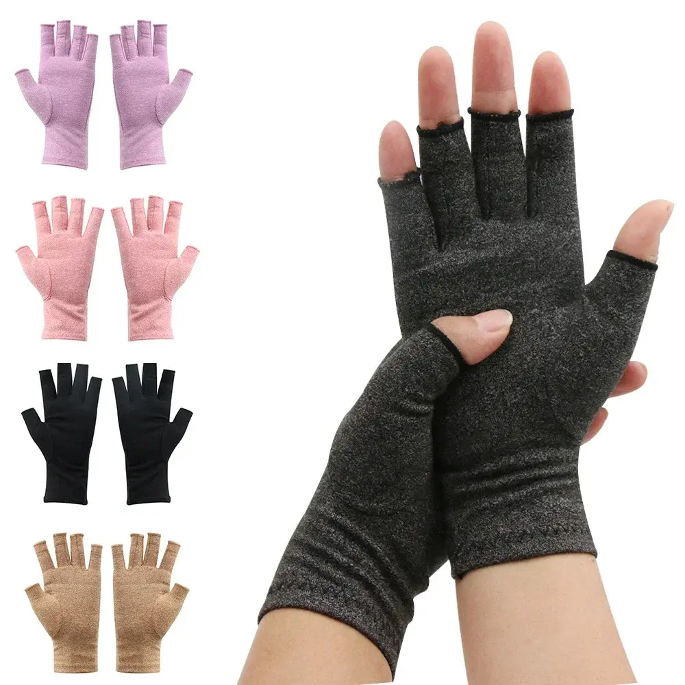 1 paire de gants pour l'arthrite Gants pour écran tactile Gants de compression pour thérapie contre l'arthrite et soulagement des douleurs articulaires Hiver chaud