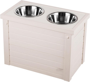 Comederos Elevados Resistentes para Perros con Almacenamiento de Alimentos 2 en 1, Estación de Alimentación Elevada con Contenedor Hermético para Perros Grandes y Medianos - Product Image 5