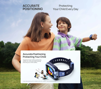 Reloj Inteligente para Niños Mibro Z5, Teléfono 4G Android con Función SIM SOS, Funciones de Respuesta/Video Llamada para Niños