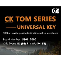 Tablero CK Serie TOM TOM-O-07 # Control Remoto Universal Inteligente para Auto OLIVER 5691, PCB 4D, para Sienna 2011-2020