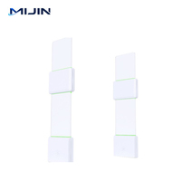 Puerta de Seguridad Vertical RFID UHF para Bibliotecas Inteligentes - Control de Acceso con IA Anti-Error de Lectura y Alarma EAS para Seguridad de Bibliotecas