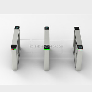Torniquete de Velocidad para Exteriores, Barrera Electrónica Abatible de Acero Inoxidable con Ancho de Paso Amplio, Protección IP66 y Anti-Empuje Trasero - Product Image 1