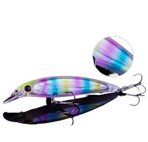 Señuelo de Pesca Hengjia de 11 cm y 14 g, Tipo Minnow, de Plástico Duro, para Pesca en Ríos y Océanos, Fabricante OEM - Product Image 1