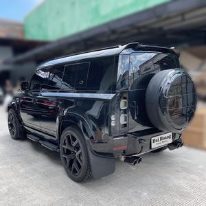 Kit de cuerpo completo 007 Bond Edition Black Knight para <span class=keywords><strong>Land</strong></span> <span class=keywords><strong>Rover</strong></span> L663 New <span class=keywords><strong>Defender</strong></span> 90/110/130 Black Knight parachoques trasero delantero luz trasera - Product Image 4