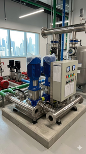 High-Pressure Stainless Steel 304 Multistage Centrifugal <b>Pump</b> for Reverse Osmosis System OEM Customizable - Product Image 3