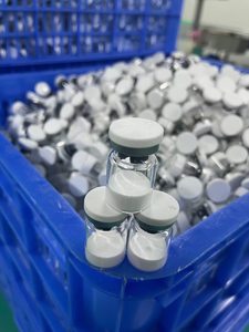 Poudre de peptide de cuivre lyophilisée de haute qualité et très vendue, marque privée en flacon en verre de 10g pour les soins cosmétiques de la peau - Product Image 4