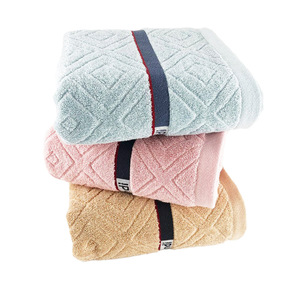 Serviettes de bain en coton Morandi 35x75cm 70x140cm, logo brodé, personnalisation possible, pour la maison et les cadeaux - Product Image 5