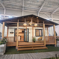 Maison conteneur extensible étanche à double aile FLKT, garantie 2 ans, maison pliante préfabriquée de l'usine source à vendre