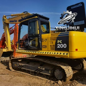 Excavatrice d'occasion Komatsu 200-8, marque japonaise d'origine, 20 tonnes, sur chenilles en caoutchouc, grande taille, modèle 2022, godet de 1,0 m - Product Image 5