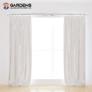 Rail télescopique extensible de haute qualité pour jardin Système de rideaux intelligents Rails en aluminium automatiques <span class=keywords><strong>Moteur</strong></span> Tuya Wifi - Product Image 5