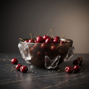 Bol à fleurs en verre artisanal de style méditerranéen, écologique et durable, idéal pour la table, vente en gros populaire - Product Image 6