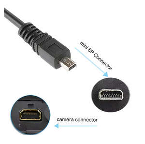 1.5M 8 Pin UC-E6 Camera <span class=keywords><strong>Usb</strong></span> Datakabel Snoer Voor Sony Nikon Coolpix Camera Opladen Datakabel - Product Image 2