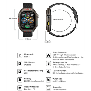 Reloj Inteligente Ultrafino <span class=keywords><strong>de</strong></span> Moda con Pantalla Táctil, Llamadas BT, SOS, Flash, Frecuencia Cardíaca, Podómetro, Monitor <span class=keywords><strong>de</strong></span> Salud, Rastreador <span class=keywords><strong>de</strong></span> Actividad Física para Hombres y Mujeres - Product Image 2