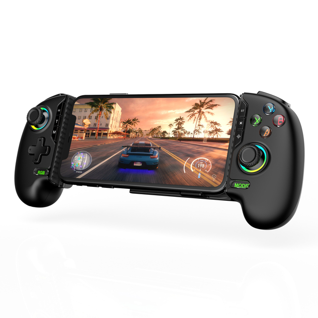 Mobile Gaming Controller for Android Devices, BT with Hall Effect Joysticks and Hall Triggers Mobile Games Controller