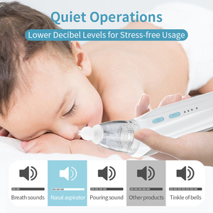 Aspirateur nasal électrique OEM/ODM Nettoyant nasal Aspiration nasale Nettoyeur suceur de nez, <span class=keywords><strong>DQ8</strong></span> - Product Image 4