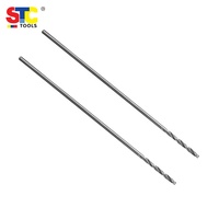 Foret hélicoïdal en acier rapide HSS Cobalt longue longueur en métal forage de trous profonds tige droite 6 "12" extension d'avion
