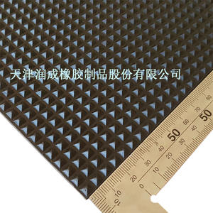 Tapis en caoutchouc antidérapant coloré 3mm pyramide plancher en caoutchouc pour fourgonnettes/camion boîte/atelier/entrepôt/gym/remorque - Product Image 4