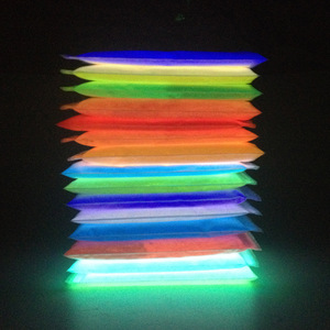 Poudre acrylique phosphorescente lumineuse pour ongles, paillettes brillantes dans le noir, résistante aux solvants, décorations de Noël en vrac - Product Image 1