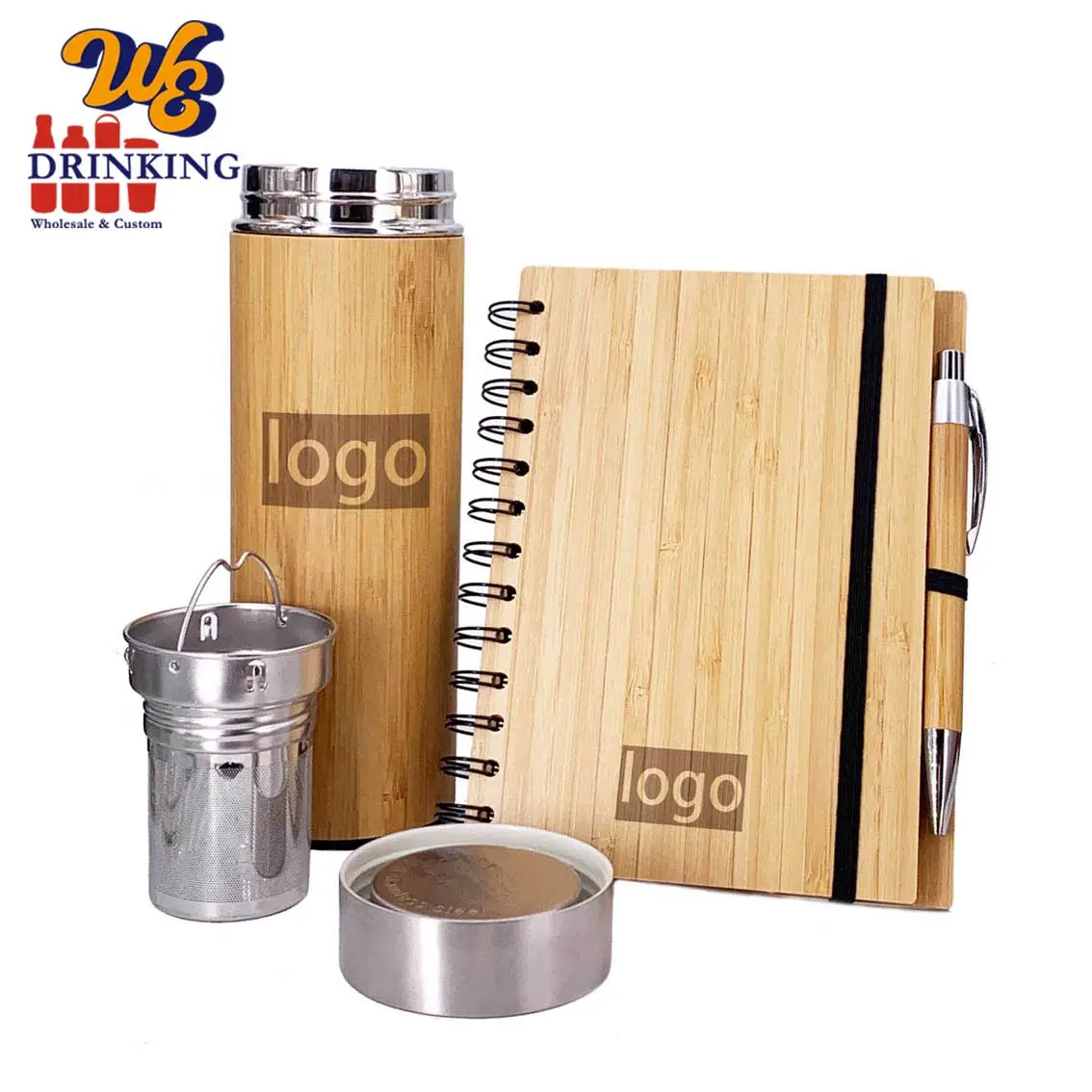 Premium Classic Business Ideas Corporate Box Bamboo Gift Sets