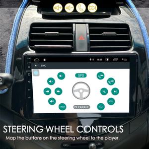 Radio con GPS y Voz AI para Auto con Android 13 para CHEVROLET Spark Beat Matiz 2010-2014, Reproductor Multimedia de Video, CarPlay, Unidad Principal Estéreo - Product Image 4