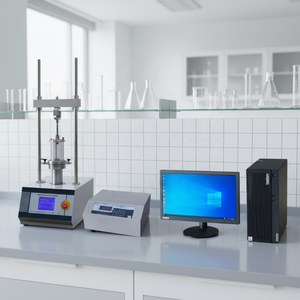 YF Elektronik Standart Hassasiyetli Otomatik Toprak Üç Eksenli Sıkıştırma <span class=keywords><strong>Test</strong></span> Cihazı 220V Laboratuvar Kullanımı İçin - Product Image 4