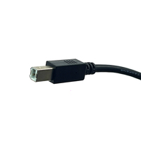 Kabel usb daya 12V ke DC 5,5 usb B kabel usb daya Y splitter 2 IN 1 kabel untuk printer POS