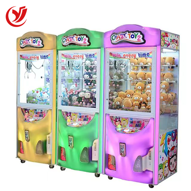 Hot Selling Manufacturers Plush Claw Machine Children Toys Playground Game Center Coin Operated Claw Machine for Sale